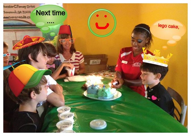 Frames n' Games birthday party