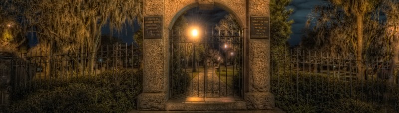 Colonial Cemetery in Savannah