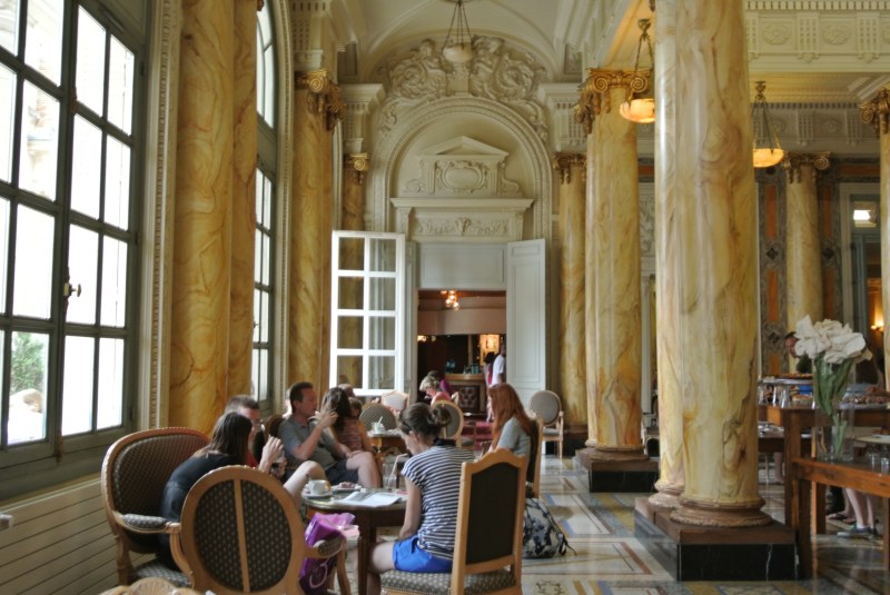 Inside Grand Hotel
