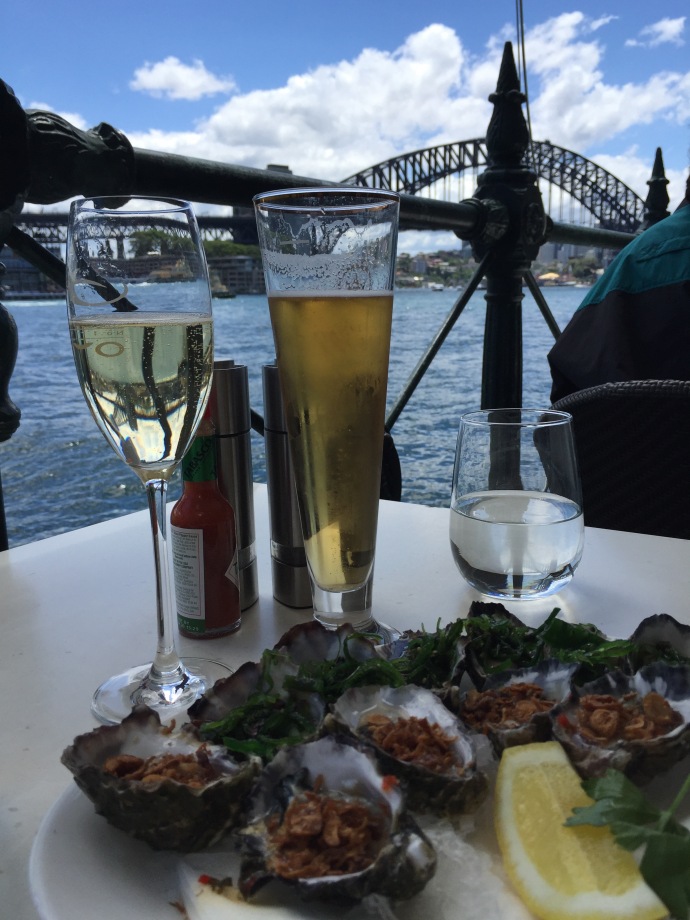 Oysters at The Rocks