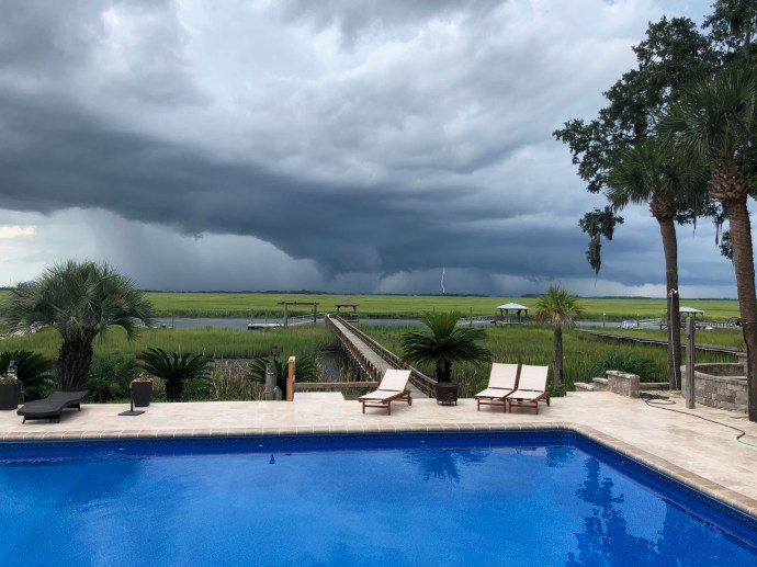Lightning Bolt over SC